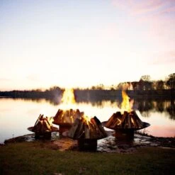 Fire Pit Art Asia 72-Inch Handcrafted Carbon Steel Fire Pit (AS72) -Dimplex Officials fire pit art asia 72 inch handcrafted carbon steel fire pit as72 as72 604310978525 28828318597214