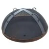 Fire Pit Art 27.5-Inch Artisan Spark Screen For Saturn 40-Inch Fire Bowl (SG-27.5)