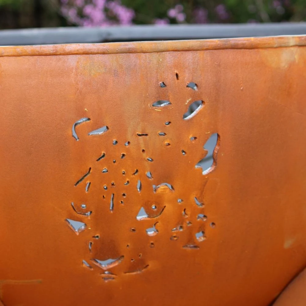 Fire Pit Art Africa's Big Five 41-Inch Unique Handcrafted Carbon Steel Fire Pit (BIG5) 10 Fire Pit Art Africa's Big Five 41-Inch Unique Handcrafted Carbon Steel Fire Pit (BIG5) - Image 10