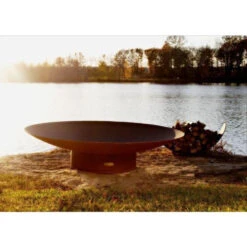 Fire Pit Art Asia 72-Inch Handcrafted Carbon Steel Fire Pit (AS72) -Dimplex Officials fire pit art fire pit art asia 72 handcrafted carbon steel fire pit as72 19963124419