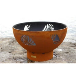 Fire Pit Art Beachcomber 36-Inch Handcrafted Carbon Steel Fire Pit (BEACH) -Dimplex Officials fire pit art fire pit art beachcomber 36 handcrafted carbon steel fire pit beach 19963137347