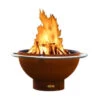 Fire Pit Art Bella Luna 48-Inch Handcrafted Carbon Steel Fire Pit (BL)