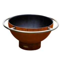 Fire Pit Art Bella Luna 48-Inch Handcrafted Carbon Steel Fire Pit (BL) -Dimplex Officials fire pit art fire pit art bella luna 36 handcrafted carbon steel fire pit bl 19963150979