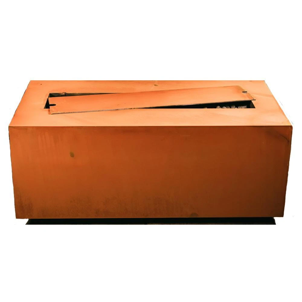 Fire Pit Art Linear 48-Inch Handcrafted Carbon Steel Gas Fire Pit 1 Fire Pit Art Linear 48-Inch Handcrafted Carbon Steel Gas Fire Pit