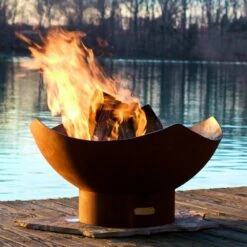 Fire Pit Art Manta Ray 36-Inch Handcrafted Carbon Steel Fire Pit (MR) -Dimplex Officials fire pit art fire pit art manta ray 36 handcrafted carbon steel fire pit mr 28351439700062