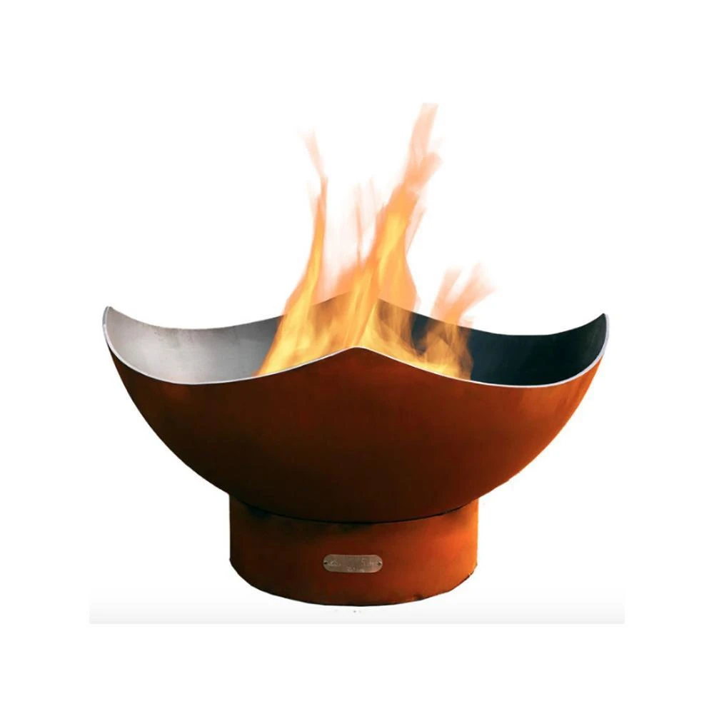 Fire Pit Art Manta Ray 36-Inch Handcrafted Carbon Steel Gas Fire Pit 1 Fire Pit Art Manta Ray 36-Inch Handcrafted Carbon Steel Gas Fire Pit