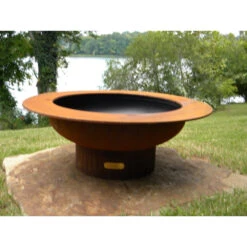Fire Pit Art Saturn 40-Inch Handcrafted Carbon Steel Gas Fire Pit -Dimplex Officials fire pit art fire pit art saturn 40 handcrafted carbon steel gas fire pit 24873054083