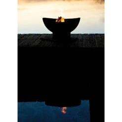 Fire Pit Art Scallop 36-Inch Handcrafted Carbon Steel Fire Pit (SC) -Dimplex Officials fire pit art fire pit art scallop 36 handcrafted carbon steel fire pit sc 19963266947