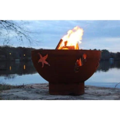 Fire Pit Art Sea Creatures 36-Inch Handcrafted Carbon Steel Fire Pit (SEA) -Dimplex Officials fire pit art fire pit art sea creatures 36 handcrafted carbon steel fire pit sea 19963215811