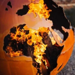 Fire Pit Art Third Rock 36-Inch Carbon Steel Gas Fire Globe 15 Fire Pit Art Third Rock 36-Inch Carbon Steel Gas Fire Globe -Dimplex Officials fire pit art fire pit art third rock 36 handcrafted carbon steel gas fire pit 3815135412318