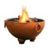 Fire Pit Art Nepal 41-Inch Handcrafted Carbon Steel Fire Pit (NP)