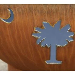 Fire Pit Art Tropical Moon 36-Inch Handcrafted Carbon Steel Gas Fire Pit 15 Fire Pit Art Tropical Moon 36-Inch Handcrafted Carbon Steel Gas Fire Pit -Dimplex Officials fire pit art tropical moon 36 inch handcrafted carbon steel gas fire pit 28853493334110