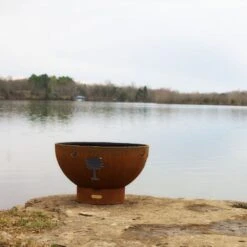 Fire Pit Art Tropical Moon 36-Inch Handcrafted Carbon Steel Gas Fire Pit 12 Fire Pit Art Tropical Moon 36-Inch Handcrafted Carbon Steel Gas Fire Pit -Dimplex Officials fire pit art tropical moon 36 inch handcrafted carbon steel gas fire pit 28853493563486