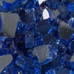 Firegear Reflective Fire Glass For Gas Fire Pits -Dimplex Officials firegear firegear reflective fire glass for gas fire pits cobalt 5 lb bag 14184932016222