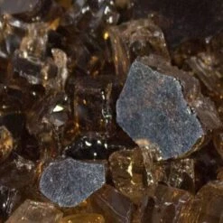 Firegear Reflective Fire Glass For Gas Fire Pits -Dimplex Officials firegear firegear reflective fire glass for gas fire pits copper 5 lb bag 28350212898910