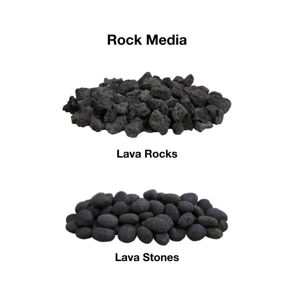 Firegear Rock Media For Gas Fire Pits 2 Firegear Rock Media For Gas Fire Pits - Image 2