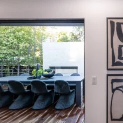 Firegear Kalea Bay Outdoor Linear Vent Free Gas Fireplace With LED Lights -Dimplex Officials firegear kalea bay outdoor linear vent free gas fireplace with led lights 29625583075422