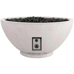 Firegear Sanctuary 39-Inch Round Concrete Gas Fire Bowl