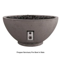 Firegear Sanctuary 39-Inch Round Concrete Gas Fire Bowl -Dimplex Officials firegear sanctuary 39 inch round concrete gas fire bowl 29694131077214