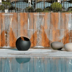 Focus Bubble 27-Inch Round Fire Pit (FCS-GR-BUB) -Dimplex Officials focus bubble 27 inch round wood burning fire pit fcs gr bub 28963441410142