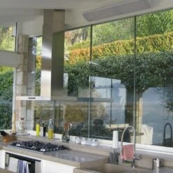 Heatscope Vision 65-Inch Dual Element 3200W 240V Infrared Electric Heater -Dimplex Officials heatscope heatscope vision 65 dual element 3200w 240v infrared electric heater 14403424157790