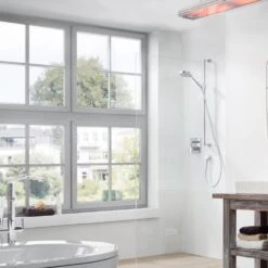 Heatscope Vision 65-Inch Dual Element 3200W 240V Infrared Electric Heater -Dimplex Officials heatscope heatscope vision 65 dual element 3200w 240v infrared electric heater 28359121207390