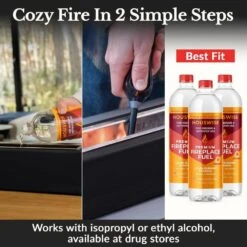 Houswise Vesper 15-Inch Rectangular Table Top Ethanol Fire Pit -Dimplex Officials houswise vesper 15 inch rectangular table top ethanol fire pit 30640556769374