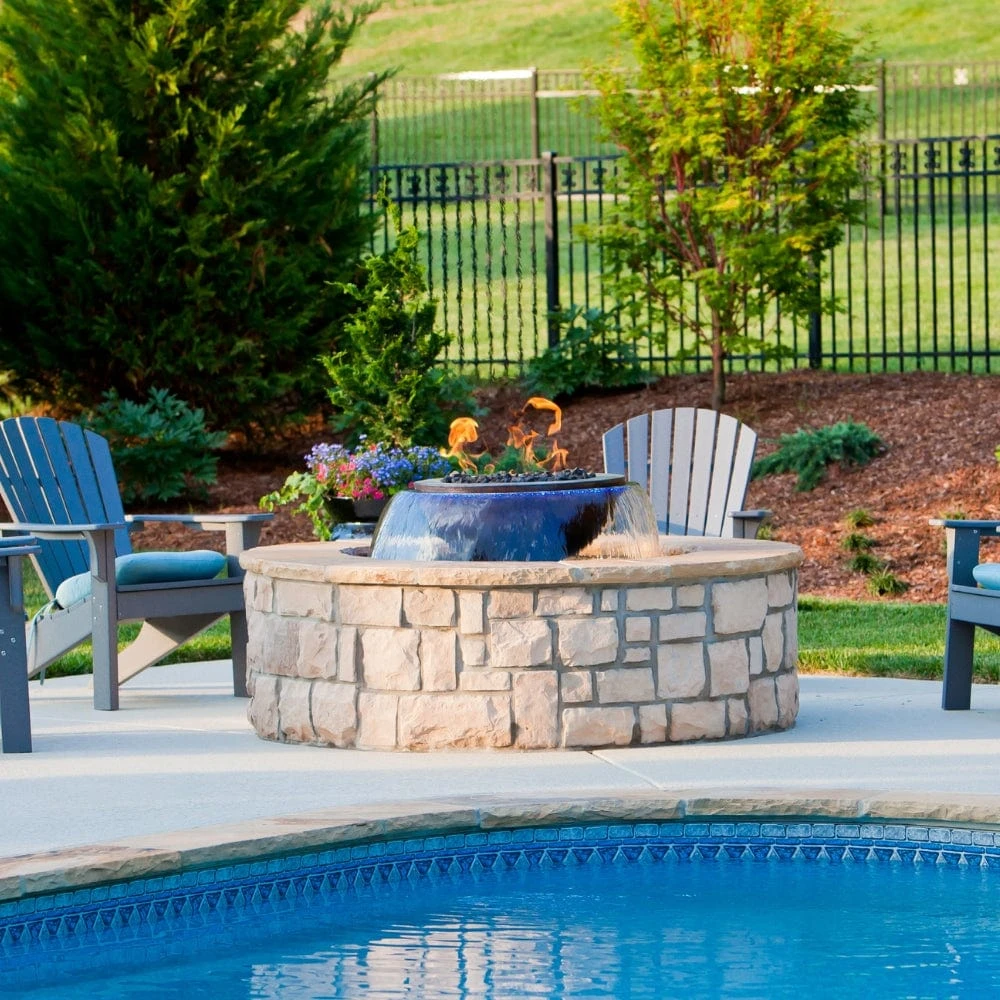 HPC Evolution 360 52-Inch Copper Gas Fire And Water Bowl 2 HPC Evolution 360 52-Inch Copper Gas Fire And Water Bowl - Image 2