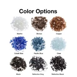 HPC Fire Glass For Gas Fire Pits -Dimplex Officials hpc fire glass for gas fire pits 30374861766750