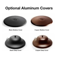 HPC Round Bowl Gas Fire Pit Insert With Match Lit Ignition -Dimplex Officials hpc round bowl gas fire pit insert with match lit ignition 30386896732254