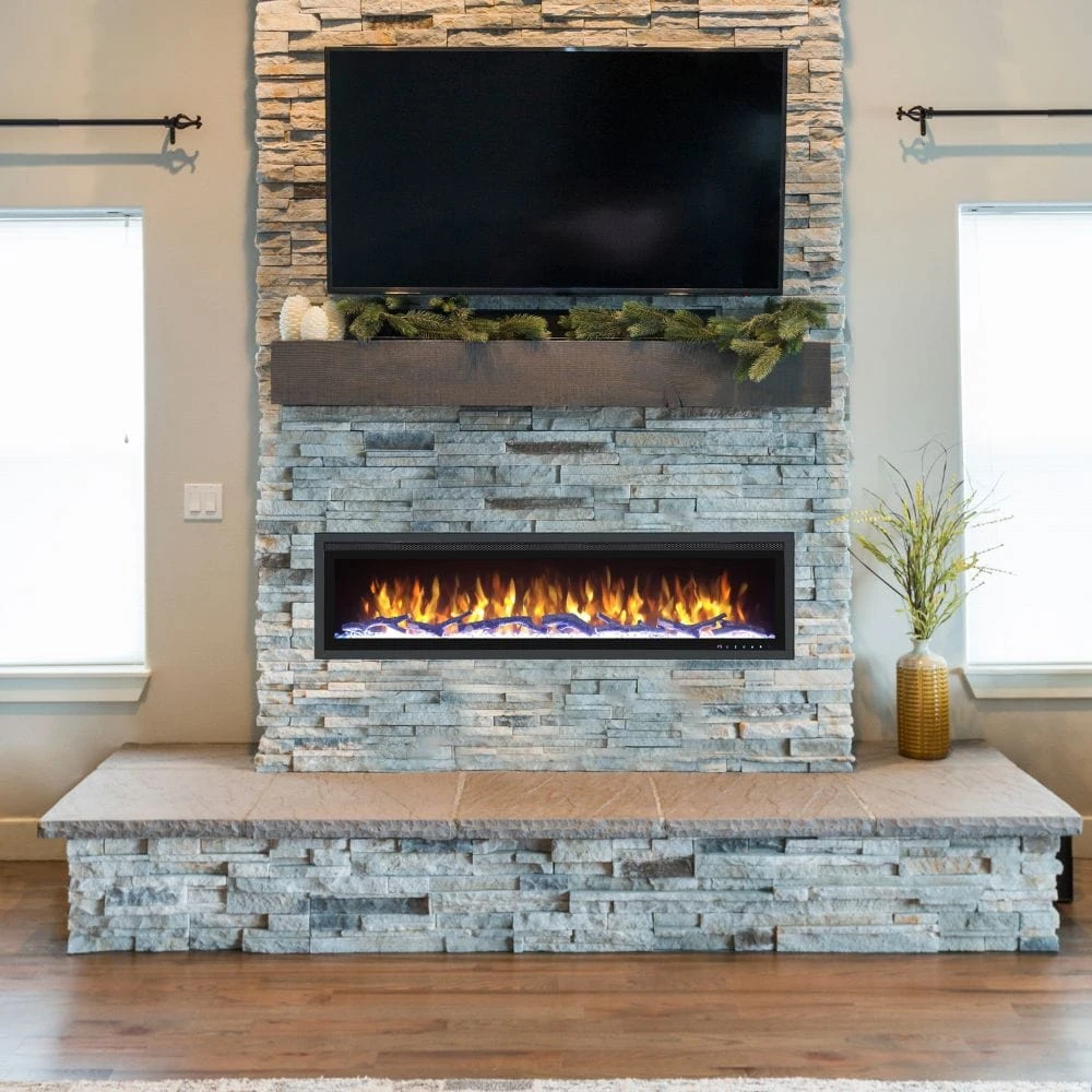 Huntington Fireplaces Sparkling Series Built-In/Wall Mounted Electric Fireplace 8 Huntington Fireplaces Sparkling Series Built-In/Wall Mounted Electric Fireplace - Image 8