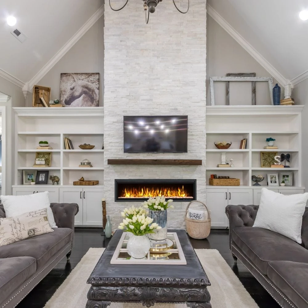 Huntington Fireplaces Sparkling Series Built-In/Wall Mounted Electric Fireplace 2 Huntington Fireplaces Sparkling Series Built-In/Wall Mounted Electric Fireplace - Image 2