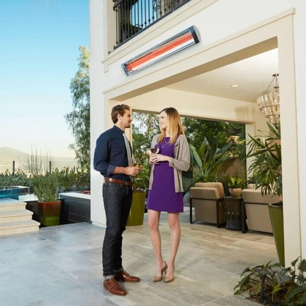 Infratech CD Series 33-Inch 3000W Dual Element Infrared Electric Heater 2 Infratech CD Series 33-Inch 3000W Dual Element Infrared Electric Heater - Image 2