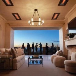 Infratech CD Series 33-Inch 3000W Dual Element Marine Grade Electric Heater -Dimplex Officials infratech cd series 33 3000w dual element marine grade electric heater 29752386453598