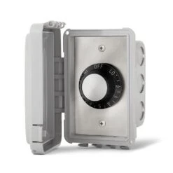 Infratech INF Input In Wall Regulator For 120V And 240V Single Element Electric Heaters With Weatherproof Cover