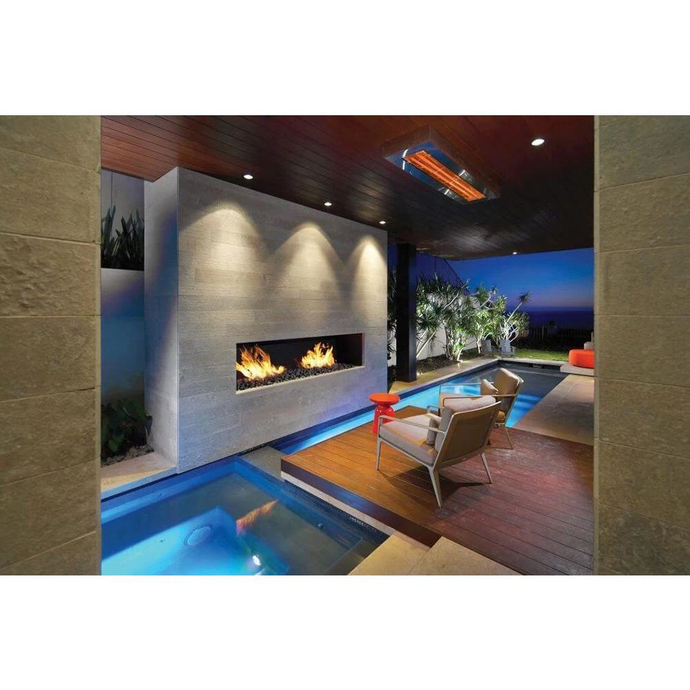 Infratech WD Series 39-Inch Dual Element 4000W Flush Mounted Infrared Electric Heater 2 Infratech WD Series 39-Inch Dual Element 4000W Flush Mounted Infrared Electric Heater - Image 2