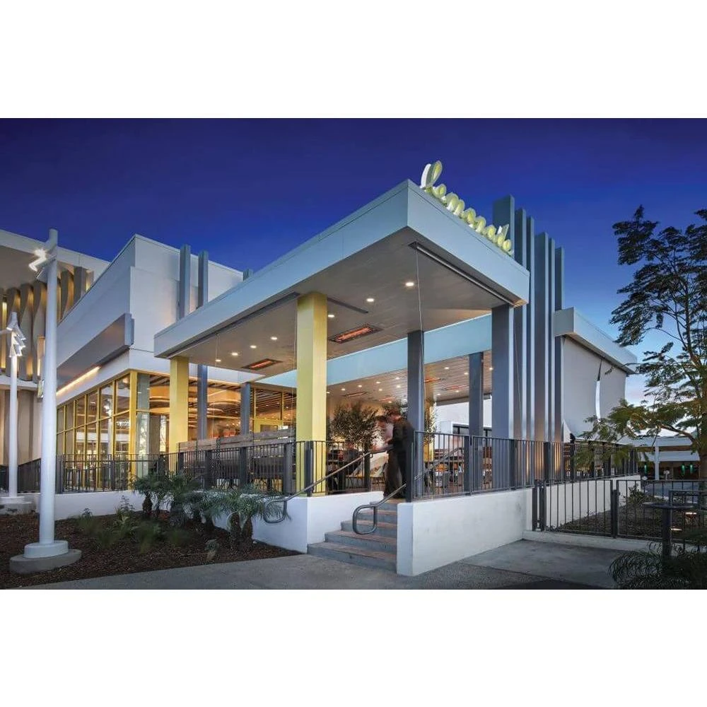 Infratech WD Series 39-Inch Dual Element 4000W Flush Mounted Infrared Electric Heater 3 Infratech WD Series 39-Inch Dual Element 4000W Flush Mounted Infrared Electric Heater - Image 3