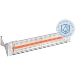 Infratech W Series 61-Inch Single Element 3000W Flush Mounted Marine Grade Electric Heater -Dimplex Officials infratech w series 61 inch single element 3000w flush mounted marine grade electric heater 29758330536030