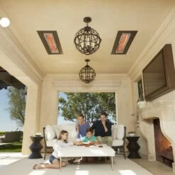 Infratech WD Series 61-Inch Dual Element 6000W Flush Mounted Marine Grade Electric Heater -Dimplex Officials infratech wd series 61 inch dual element 6000w flush mounted marine grade electric heater 29754131710046