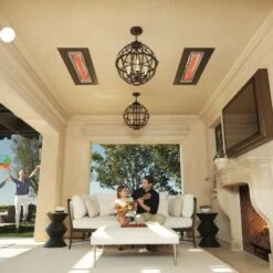 Infratech WD Series 61-Inch Dual Element 6000W Flush Mounted Marine Grade Electric Heater -Dimplex Officials infratech wd series 61 inch dual element 6000w flush mounted marine grade electric heater 29754131742814