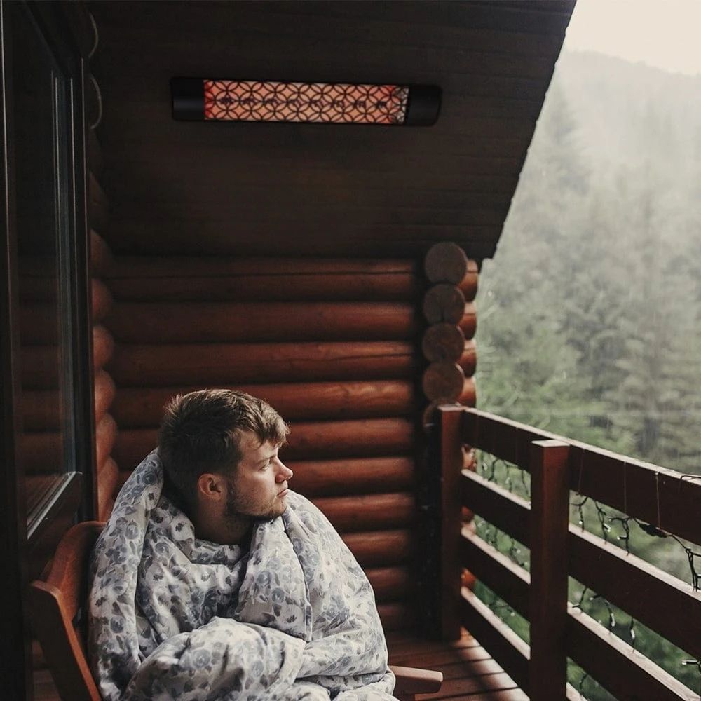 Innova 1500W 39-Inch Single Element Infrared Electric Heater 3 Innova 1500W 39-Inch Single Element Infrared Electric Heater - Image 3