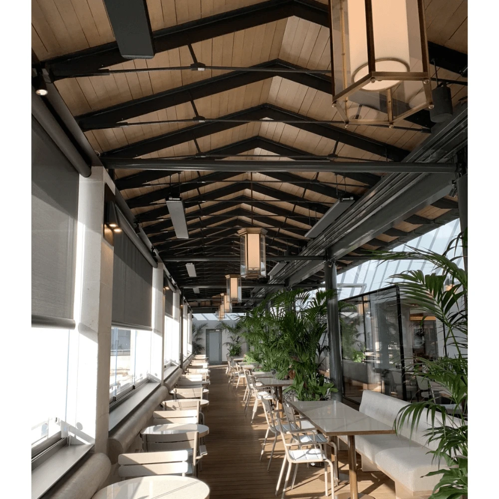 IR Energy EWAVE 89" 3200W 240V Long Wave Infrared Electric Heater (EW32L24) 5 IR Energy EWAVE 89" 3200W 240V Long Wave Infrared Electric Heater (EW32L24) - Image 5