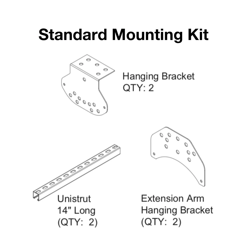 IR Energy Wall/Ceiling Mounting Kits For Habanero Gas Patio Heaters 4 IR Energy Wall/Ceiling Mounting Kits For Habanero Gas Patio Heaters - Image 4
