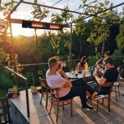 King Electric SmartWave 24-Inch 1500 Watt Infrared Radiant Patio Heater With 15A Plug 12 King Electric SmartWave 24-Inch 1500 Watt Infrared Radiant Patio Heater With 15A Plug -Dimplex Officials king electric smartwave 24 inch 1500 watt infrared radiant patio heater with 15a plug rk1215 rmt plg blk 093319553831 30013793206366