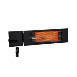 King Electric SmartWave 24-Inch 1500 Watt Infrared Radiant Patio Heater With Remote