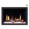 Litedeer Homes LiteStar Smart Built-In Electric Fireplace Insert With Real Flame Effect