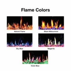 Litedeer Homes WarmCastle 3-Sided Smart Electric Fireplace - Real Flame Effect -Dimplex Officials litedeer homes warmcastle 3 sided smart electric fireplace pre order 29929564700766