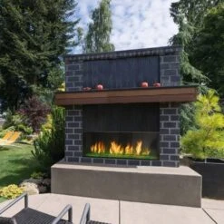 Majestic Lanai Vent-Free Outdoor Natural Gas Fireplace -Dimplex Officials majestic lanai vent free outdoor natural gas fireplace 28416499286110