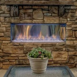 Majestic Stainless Steel Trim Kit For Lanai Fireplace