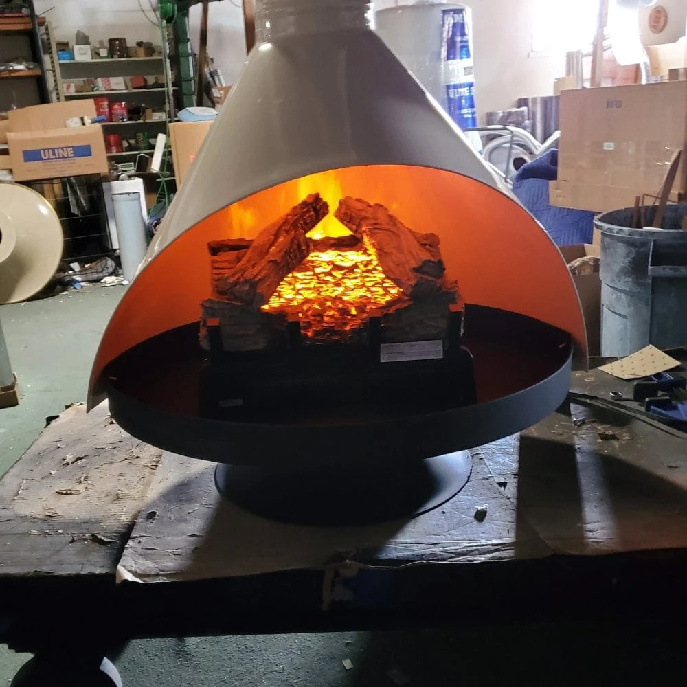 Malm Zircon 34-Inch Freestanding Electric Fireplace 4 Malm Zircon 34-Inch Freestanding Electric Fireplace - Image 4